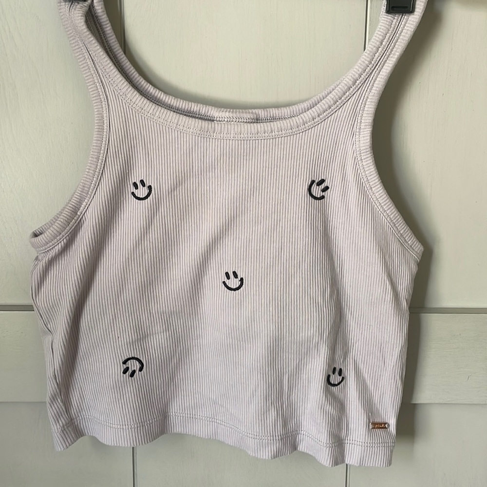 PINK Smiley Tank